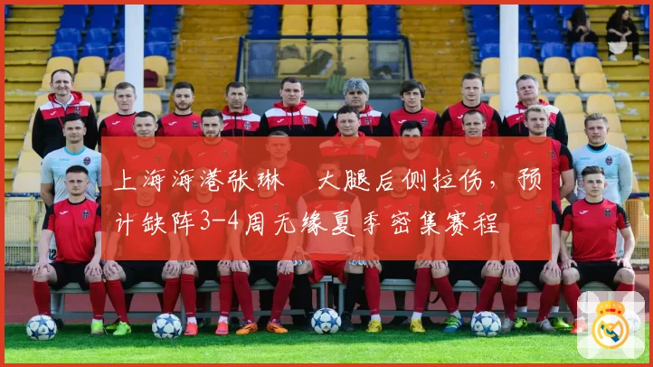 上海海港张琳芃大腿后侧拉伤，预计缺阵3-4周无缘夏季密集赛程
